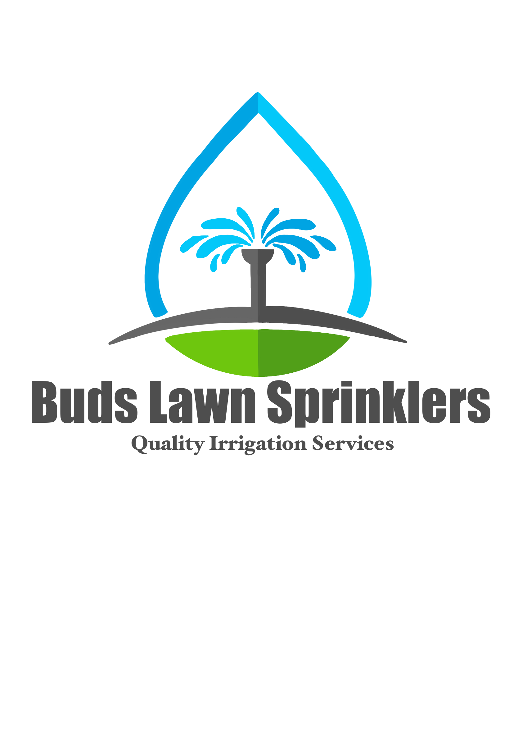 Bud's Lawn Sprinklers Logo
